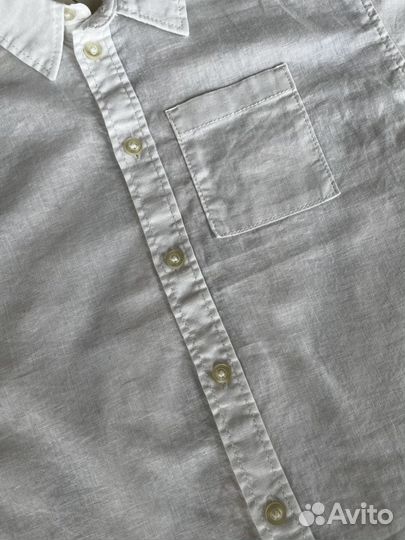 Новая рубашка белая H&M 104
