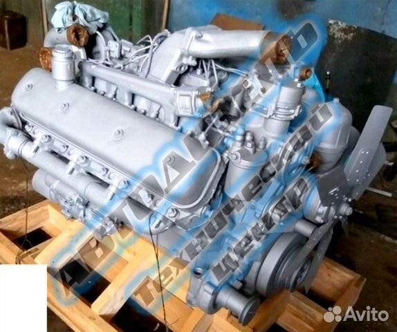 Двигатель ямз 7511 маз камаз 400 л.с. V8 (59)