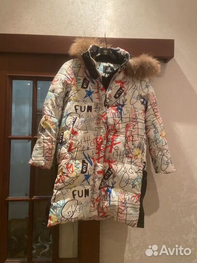 Куртка зимняя для девочки 146 152