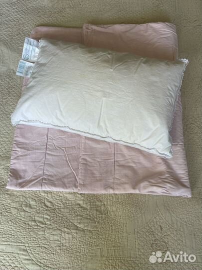 Детское одеяло и подушка