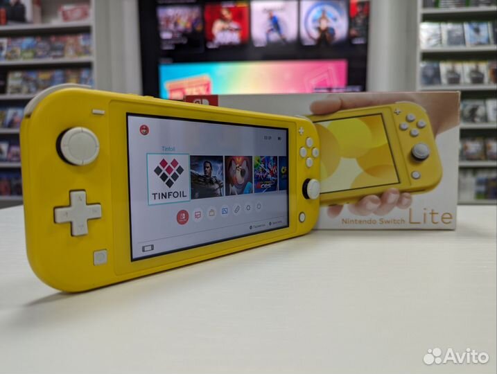 Nintendo Switch Lite прошитая