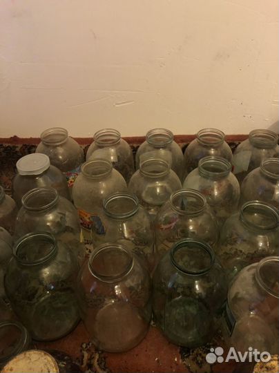 Банка стеклянная разные объёмы