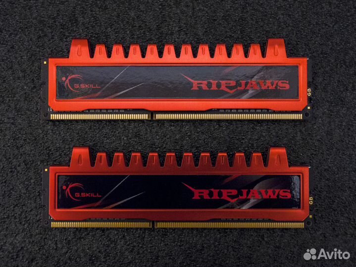 DDR3 2x2gb 1600mhz 1rank CL9-9-9-24 Ripjaws
