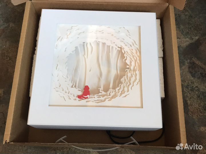 Светильник красная шапочка