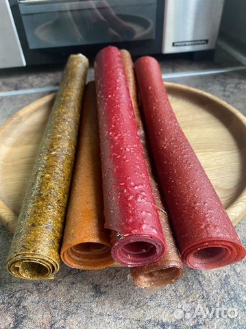 Пастила, фруктовые фрипсы