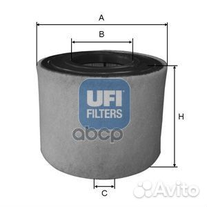 Фильтр воздушный 27.A54.00 UFI