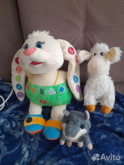 Мягкие интерактивные игрушки