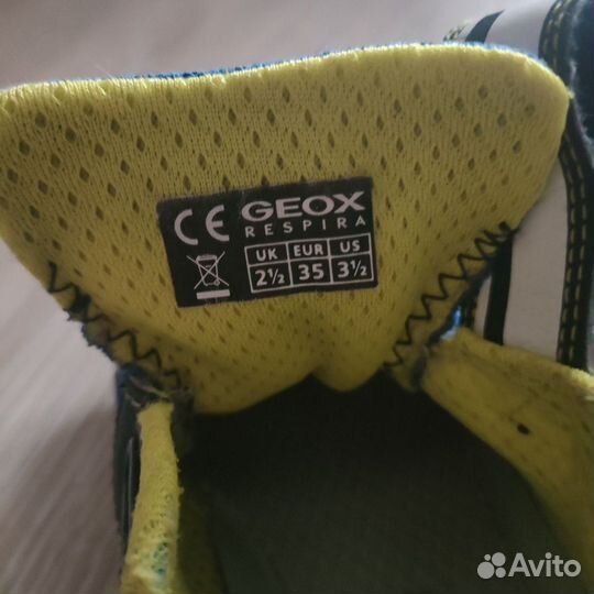 Кроссовки детские geox 35