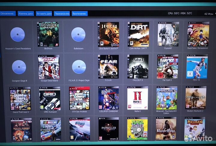 Sony PS3 (45 игр) (прошитая)