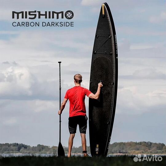 Премиальный сап mishimo carbon darkside 10.6’ 325