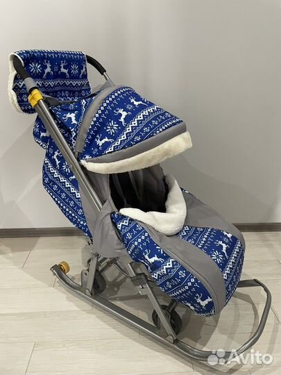 Санки коляска детские