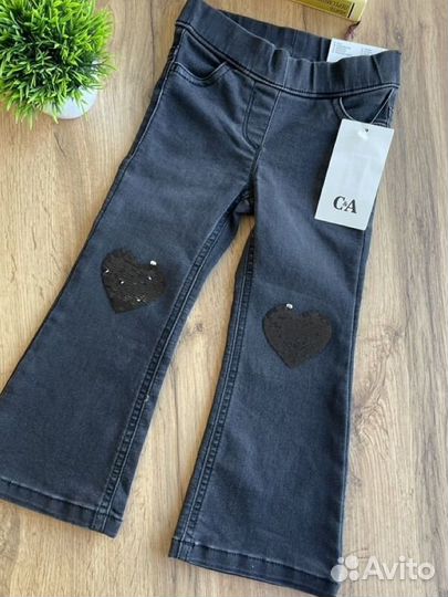 Джинсы для девочки c&a 92
