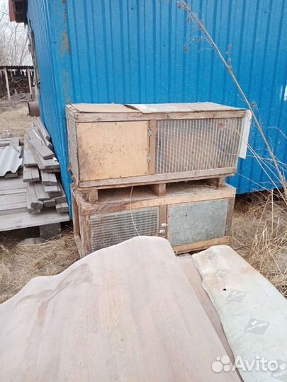 Клетки для кроликов бу