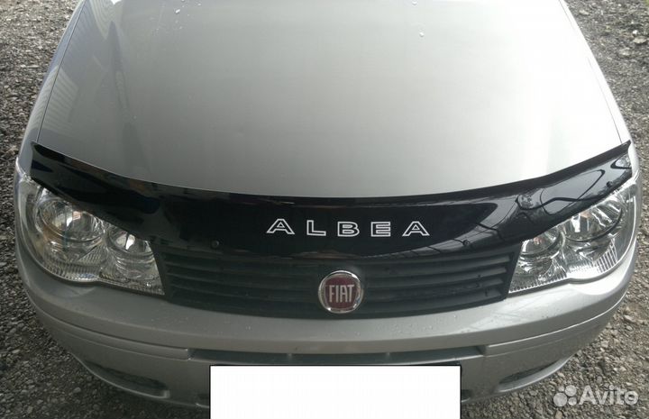 Дефлектор капота Fiat Albea с 2007