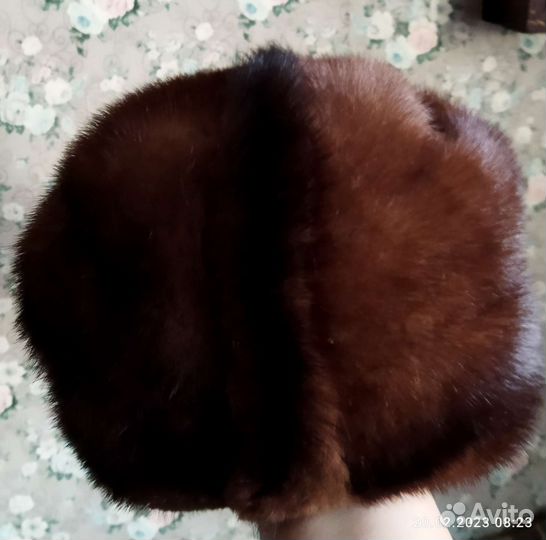 Шапка норковая женская