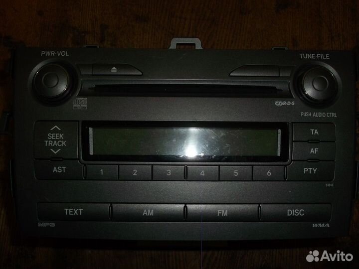 Магнитола (Toyota Corolla)
