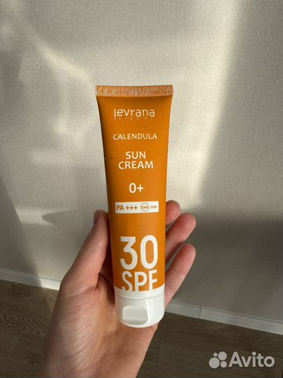 Солнцезащитный крем Levrana 30 spf