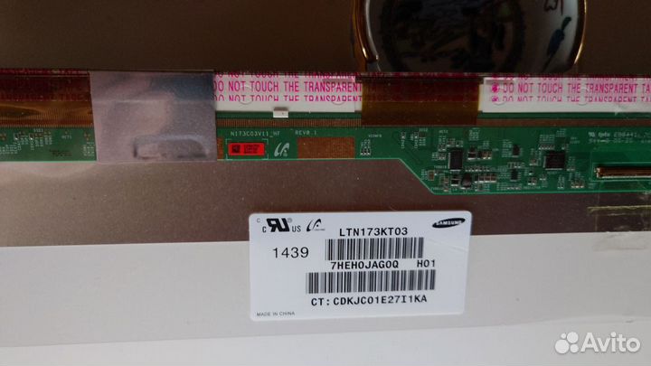 Матрица Samsung для Ноутбука HP 17-f154nr pin 40