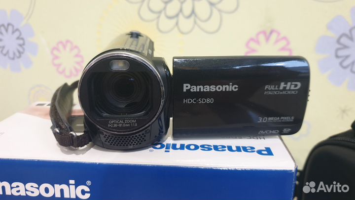 Видеокамера Panasonic HDC-SD80