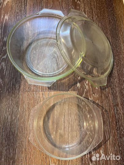 Стеклянная кастрюля СССР и simax