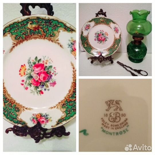 Тарелка с романтической сценой adams. england