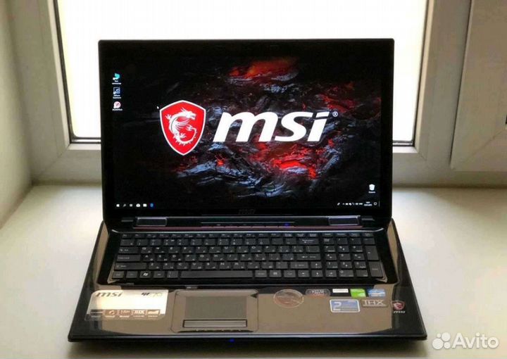 MSI GT60 FHD IPS i7 8-ядер 16Gb/1240SSD/4Gb GTX
