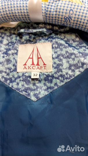 Пуховик для девочки,32 р, akcapt