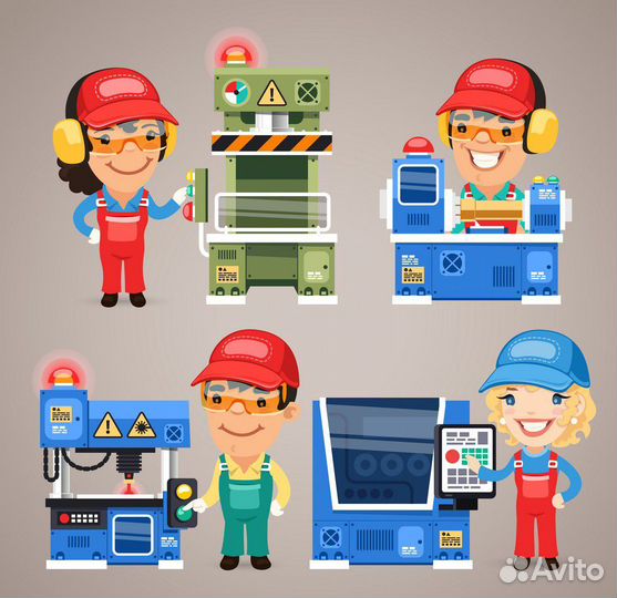 Оператор станков на производство с обучением