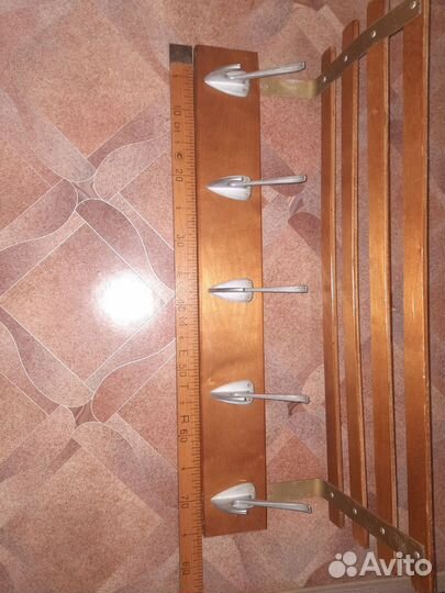 Вешалка навесная деревянная СССР 80-х годов