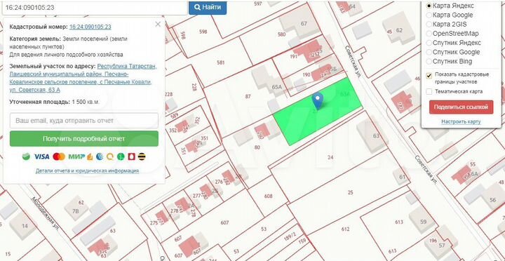 Участок 15 сот. (ИЖС)