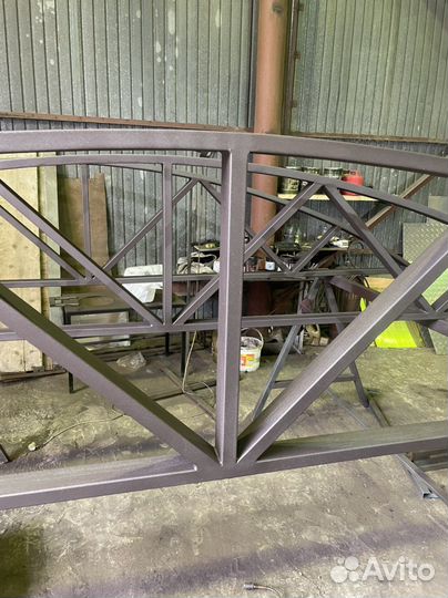 Навес металлический 4.2 *6 метров