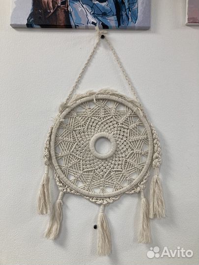 Настенное панно макраме