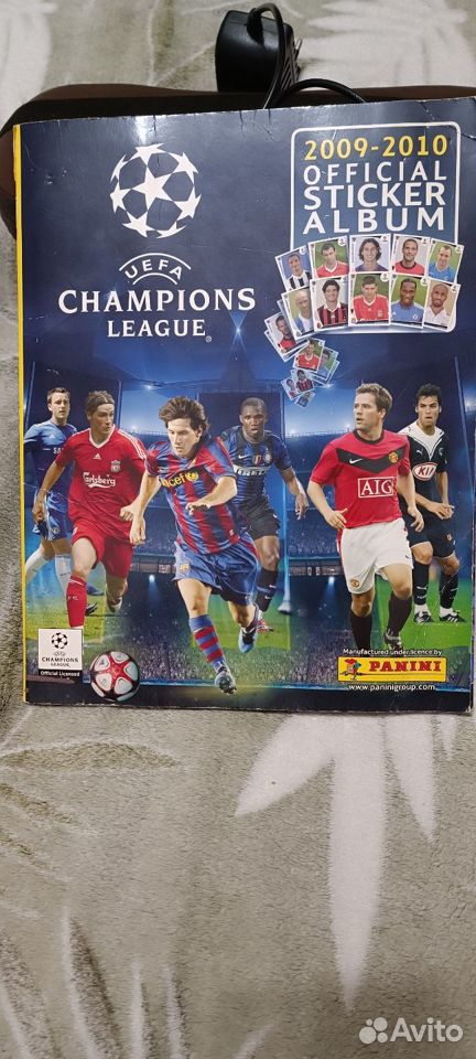 Panini uefa Champions League 2009-2010