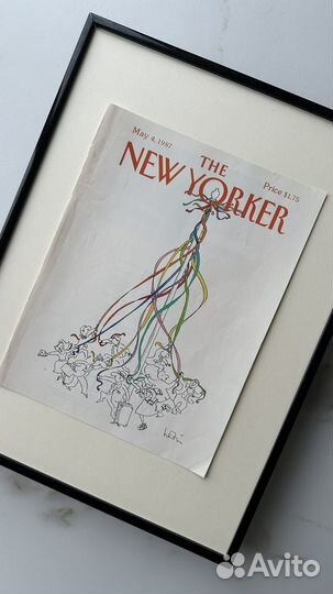 Обложка в рамке The New Yorker от 4 мая 1987