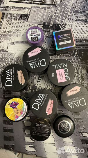 Гель лаки для маникюра набор бу