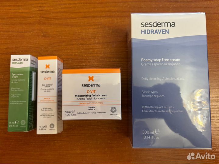 Sesderma крем, гель для умывания