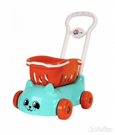 Детские игрушки тележка