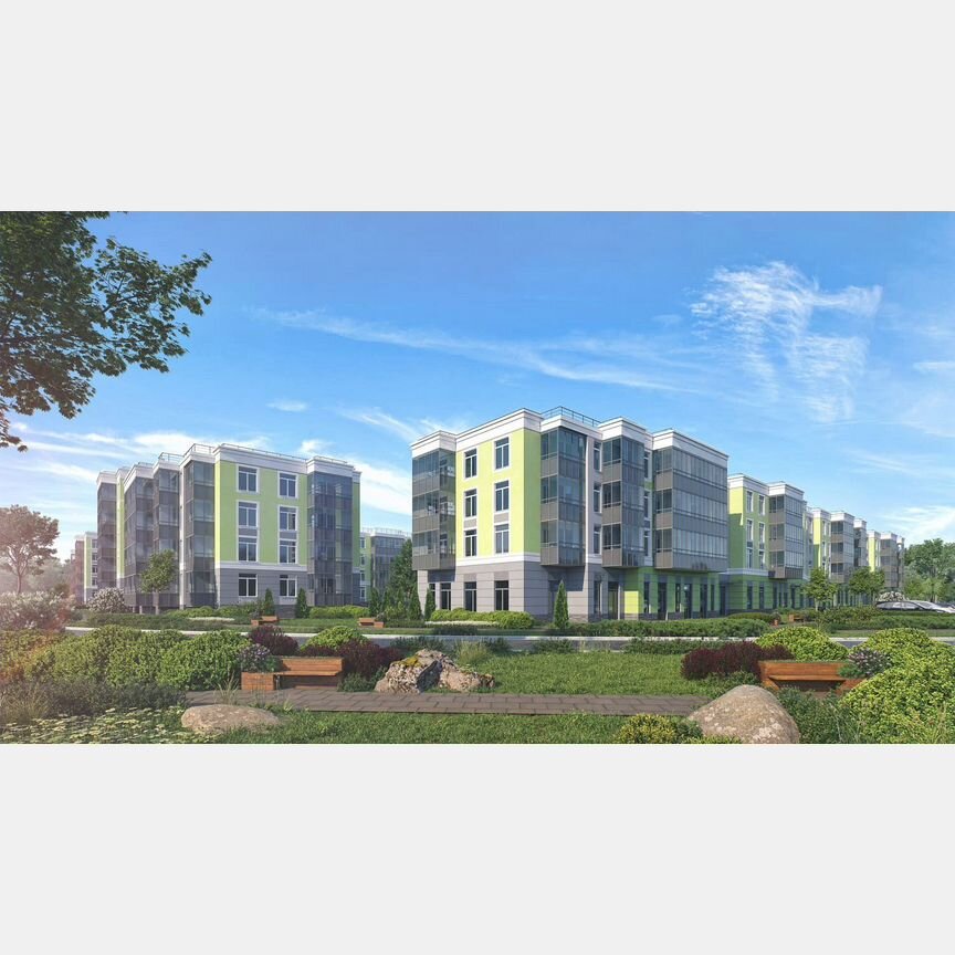 1-к. квартира, 40,7 м², 5/5 эт.