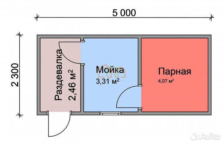 Перевозная мобильная баня / Малоярославец