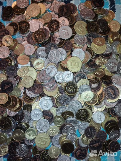 Магнеты монеты из Магнит более 650 штук