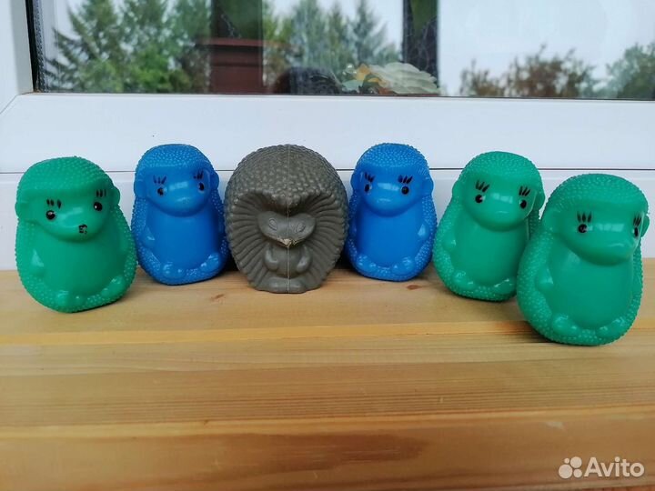 Игрушки СССР: ёжики