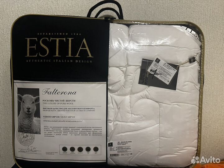 Одеяло Estia Falterona новое