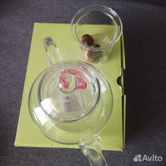 Чайник заварочный стеклянный