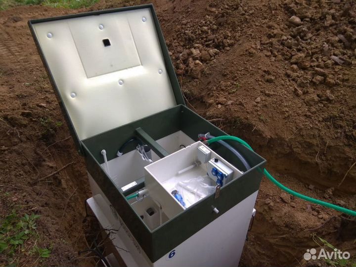 Септик эко Green 4 без откачки