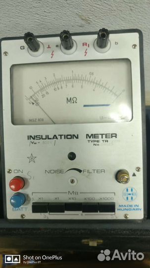 Измеритель сопротивления изоляции TR-2216