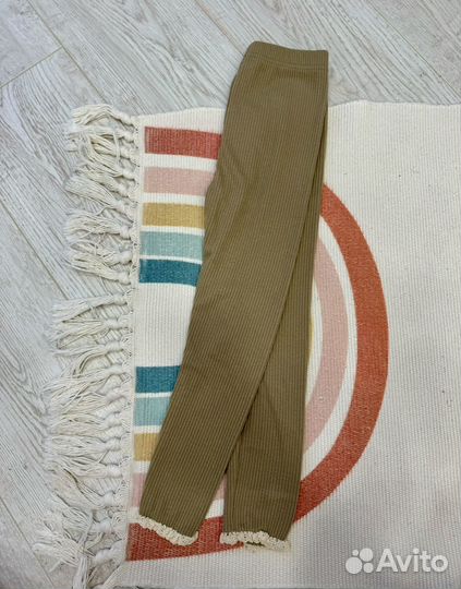 Лосины в рубчик для девочки 110