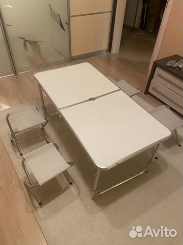 Стол раскладной туристический со стульями