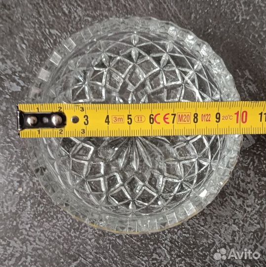 Розетка для варенья стекло СССР