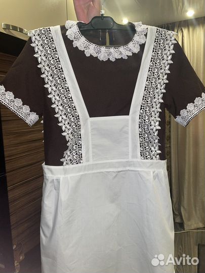 Школьный фартук и платье