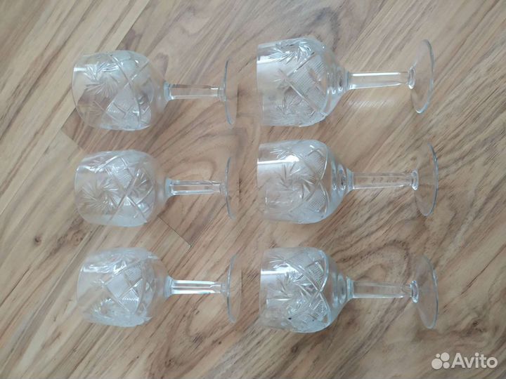 Бокалы хрусталь СССР